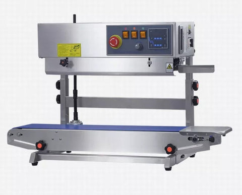 Band Sealer, Right Feeding, Vertical with Embosser
