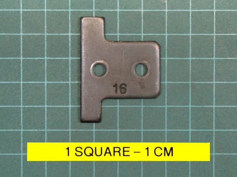 Strap Guide Front, ½ - 5/8, MUL20