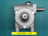 Reduction gear box for the ES102 strapping machine.