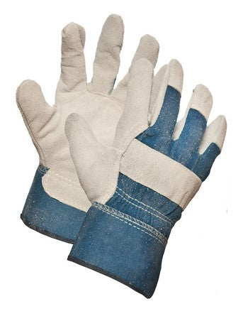 O/S Split Leather Palm Glove, Premium Grade