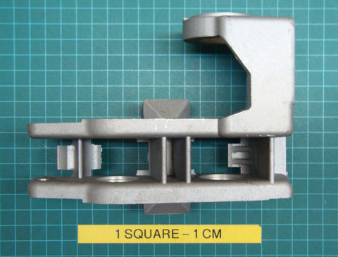 Roller bracket for the ES102 strapping machine. 