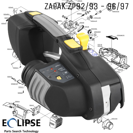 ZAPAK™ ZP92 ZP93 ZP96 ZP97 Strapping Tool DIAGRAM